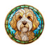 Cockapoo Apricot Glass Suncatcher Worktop Saver